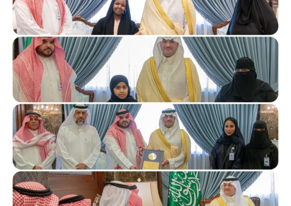 سمو محافظ الأحساء يستقبل الأطفال المتعافين من مرض السرطان