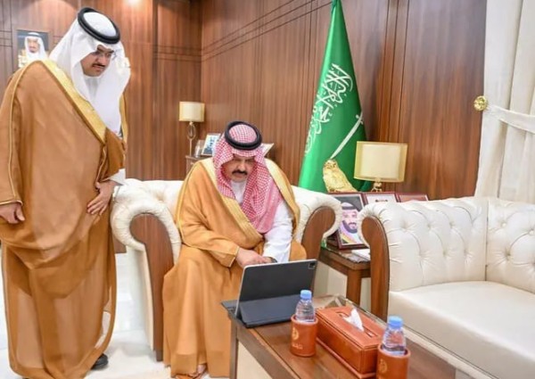 أمير حائل يستقبل مدير ميدان الفروسية بالمنطقة