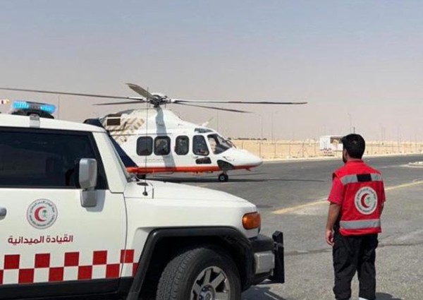 “نايلات” أول طائرة إسعاف جوي تصل إلى مطار حائل الدولي