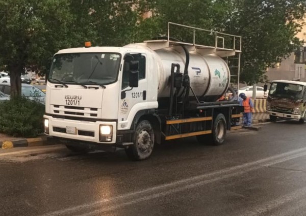 أمانة العاصمة المقدسة ترفع من مستوى الجاهزية تزامناً مع الحالة المطرية