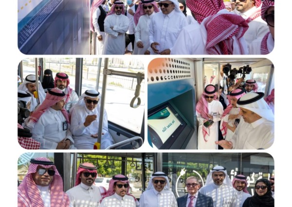 الهيئة العامة للنقل وأمانة الشرقية تدشنان الحافلة الكهربائية ضمن مشروع النقل العام في حاضرة الدمام ومحافظة القطيف