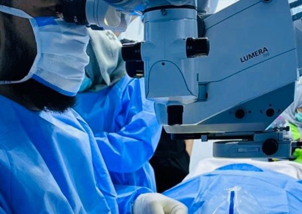 إنقاذ عين مريض بعد حادثة مروعة في مستشفى العيون بجدة