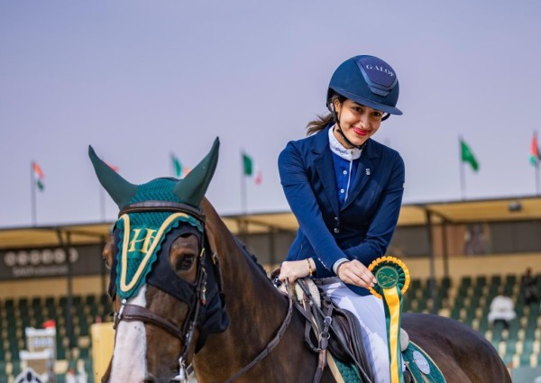 القحطاني: أنا فارسة أتحدى نفسي والأخرين