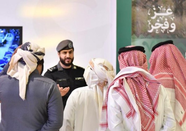 المركز الوطني للعمليات الأمنية يشارك ضمن معرض وزارة الداخلية واحة الأمن في مهرجان الملك عبدالعزيز للإبل بالصياهد