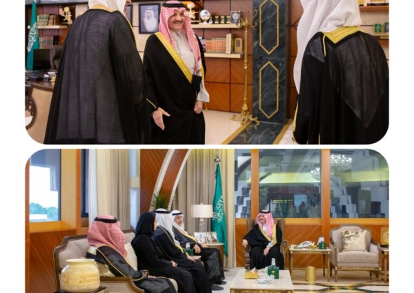 أمير الشرقية يستقبل معالي رئيس الهيئة الملكية للجبيل وينبع