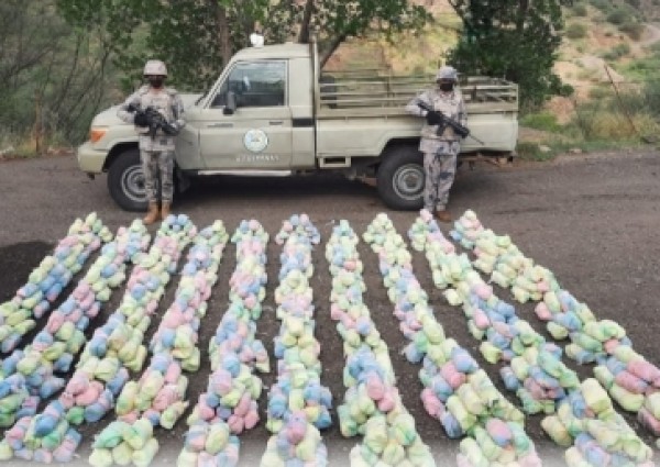 حرس الحدود بعسير يحبط تهريب (140) كيلوجرامًا من نبات القات المخدر