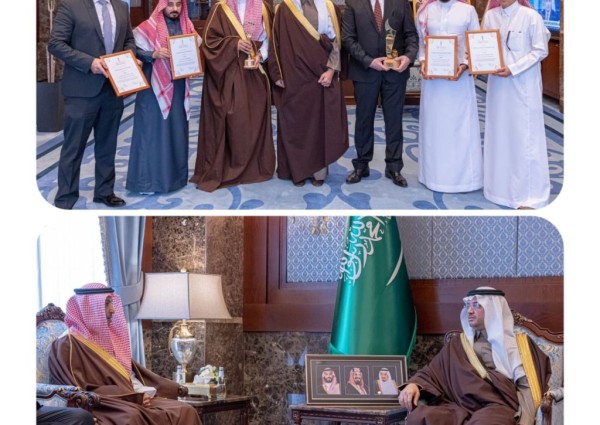 سمو محافظ الأحساء يستقبل إدارة فندق إنتركونتيننتال