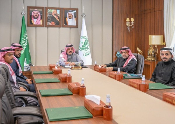 سمو أمير حائل يدشن نظام المشايخ والنواب والمعرفين