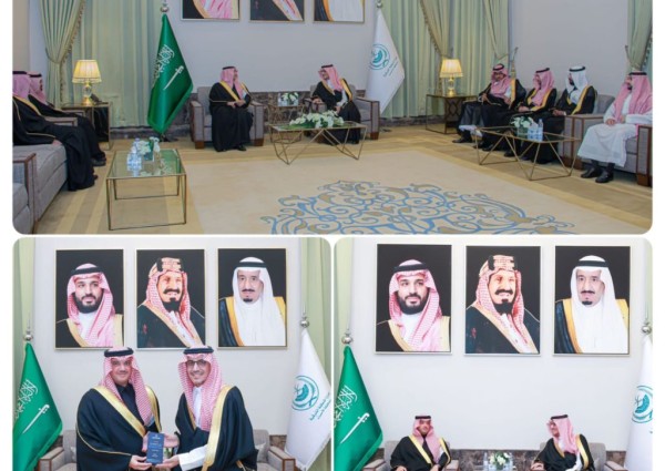 سمو محافظ الأحساء يستقبل معالي محافظ هيئة الزكاة والضريبة والجمارك