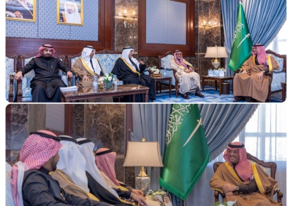 سمو محافظ الأحساء يستقبل رئيس وأعضاء جمعية آفاق التعليمية