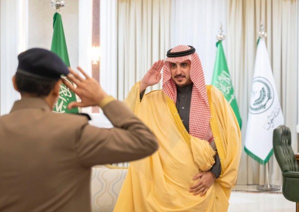 أمير منطقة الجوف يستقبل مدير الدفاع المدني بالمنطقة المعيَّن حديثًا