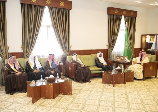 سمو محافظ الخرج يستقبل مدير تعليم الخرج و مديري التعليم الذين تعاقبوا على قيادته خلال (60) عاما