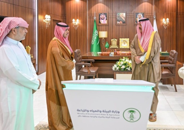 أمير حائل يُدشِّن فعاليات أسبوع البيئة تحت شعار “بيئتك تعرفك” ‏