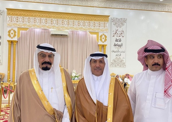 سلمان المشلحي يحتفل بزواج نجله “عمر”