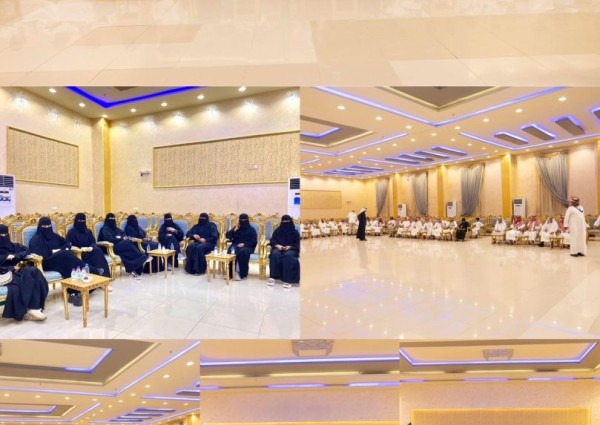 محافظ الطوال ناصر بن عبدالعزيز بن رازن يشارك أبناء الشهداء والأهالي بالمحافظة الإفطارالجماعي