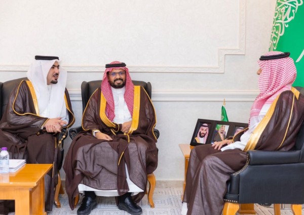 سمو محافظ حفرالباطن يستقبل مدير عام فرع وزارة البيئة بالشرقية