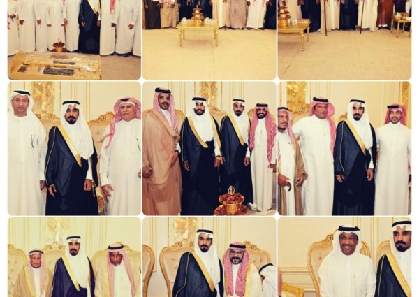 الخالدي والزهراني يحتفلون بزواج الشاب عبدالرحمن في قاعة شهاب بالقطيف