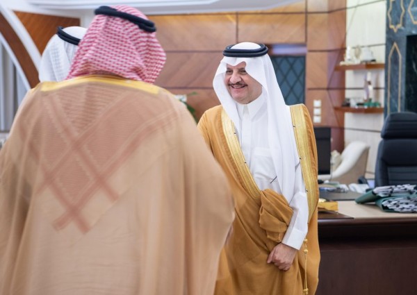 أمير الشرقية يستقبل معالي محافظ الهيئة العامة للصناعات العسكرية