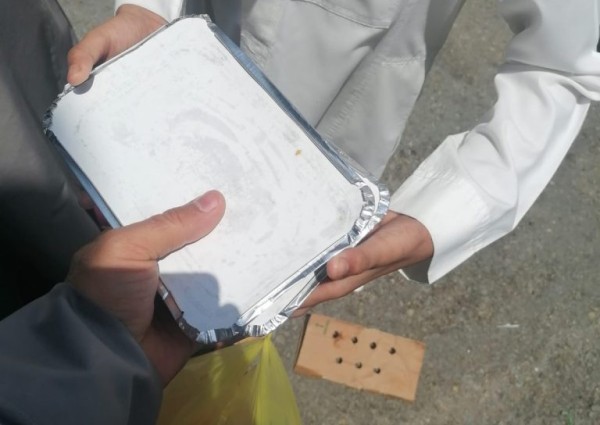 سواعد الحي بمركز حي المسفلة يوزع وجبات ساخنة وكراتين دجاج الجمعة 19صفر