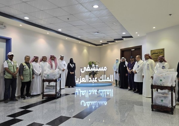 أمانة العاصمة المقدسة تهنئ المرضى المنومين في المستشفيات بمناسبة اليوم الوطني 94