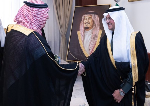 سمو محافظ الأحساء يستقبل رئيس اللجنة الوطنية الصناعية باتحاد الغرف السعودية