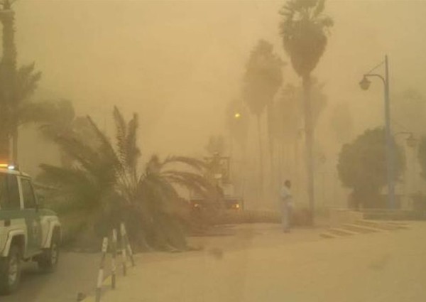 الأرصاد: رياح نشطة وأتربة مثارة وأمطار رعدية متوقعة على هذه المناطق