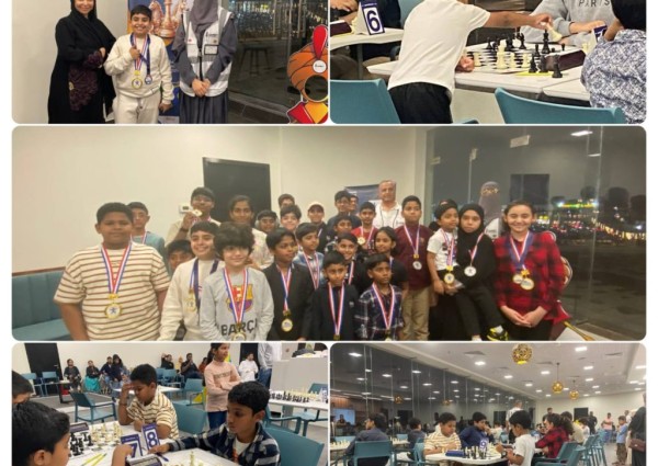 ختام بطولة جامبت للشطرنج تحت 18 عامًا في الدمام بتتويج أبطال من الهند والسعودية