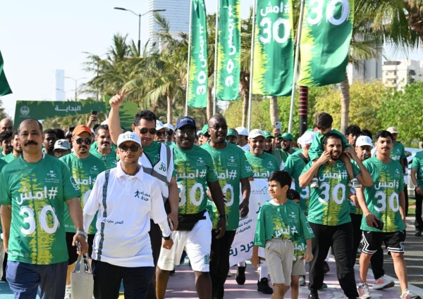 «تعزيز الصحة العامة».. جدة تدشن حملة “امشِ 30” لتشجيع نمط حياة صحي ونشط