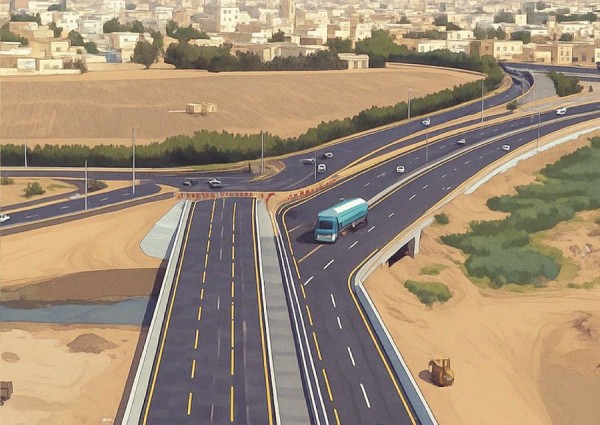 “جسر السمراء” مشروع تنموي حيوي في حائل يربط شرق المدينة بغربها