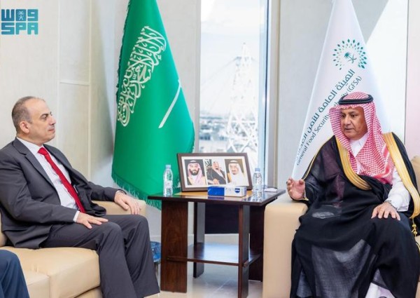 رئيس هيئة الأمن الغذائي يستقبل مدير برنامج “الفاو” في المملكة ويبحثان التعاون في مجالات الاستدامة