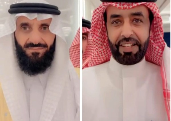 شاهد: مدير مكتب الأمير مشعل بن محمد يهنئ “البراك” بزواج أبنائه ويشيد بدور الإعلاميين: والله إنكم تشرفونا