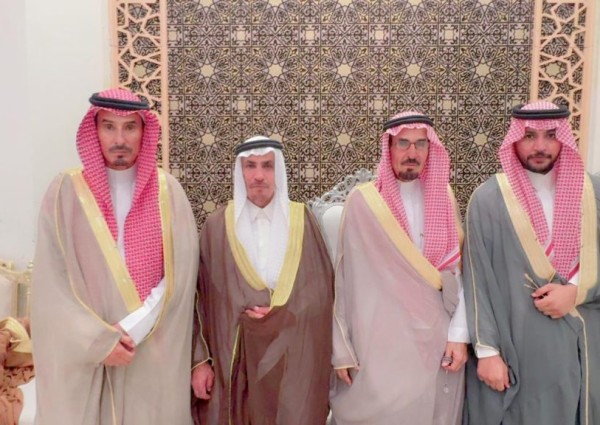 وسط جمع من الأهل والوجهاء.. ملفي العجوني يزف ابنه “فايد” في حائل