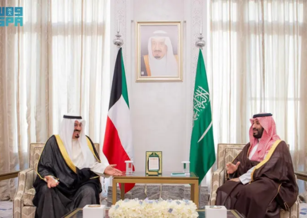 ولي العهد يستقبل رئيس وزراء الكويت في نيوم.. ويستعرضان العلاقات الثنائية وسبل تعزيز التعاون