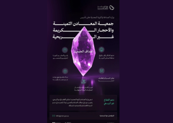 «الصناعة» تؤسس جمعية غير ربحية لـ«تطوير المعادن الثمينة والأحجار الكريمة» وتمكين المصممين والحرفيين