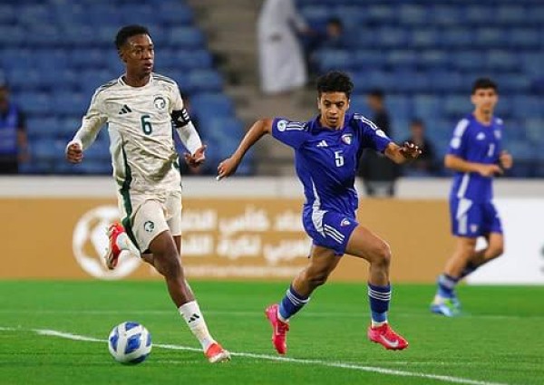 الأخضر الشاب يتعادل مع الكويت ويتصدر مجموعته في كأس الخليج تحت 20 عامًا