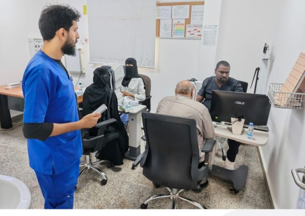 “إشراقة عين” تواصل حملتها بالشقيق لحماية البصر والكشف المبكر