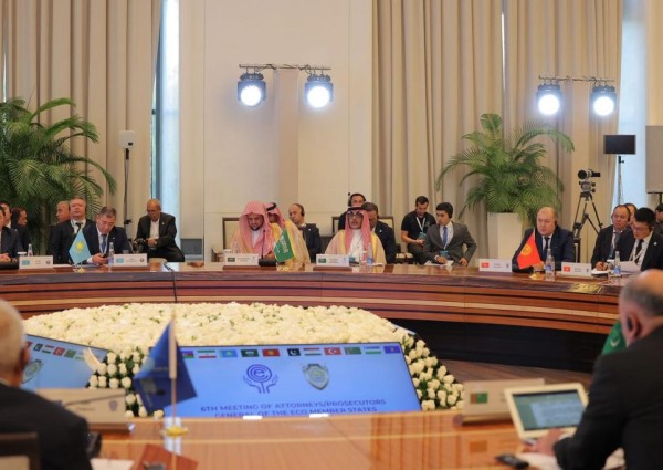 النائب العام يشارك في اجتماع نواب الدول الأعضاء بمنظمة التعاون الاقتصادي في طشقند لتعزيز التعاون القضائي