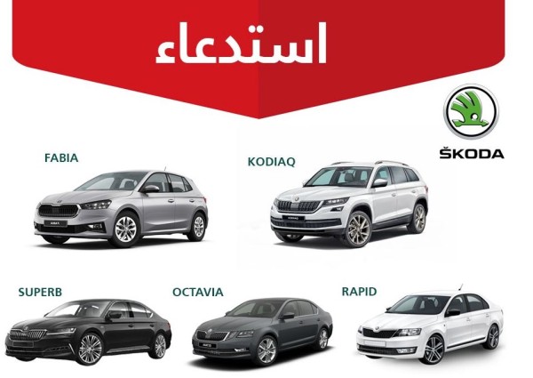 خلل في الوسادة الهوائية يستدعي 265 مركبة سكودا