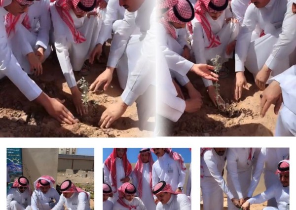 بحضور رئيس مركز بدع بن خلف.. تدشين مبادرة «القرية الخضراء» في قرى وهجر الحائط (صور)