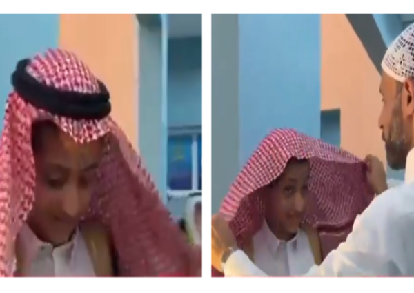 “خلع شماغه وألبسه لطالبه”.. بالفيديو: موقف أبوي مؤثر لمعلم يخطف الأنظار في حفل تخرج