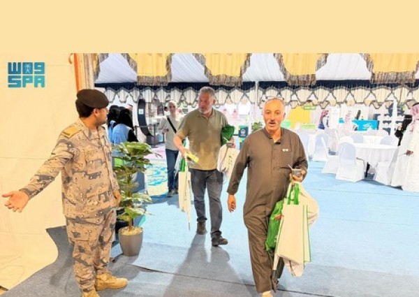 حرس الحدود يسهل دخول الحجاج عبر منفذ حالة عمار بـ”تبوك”
