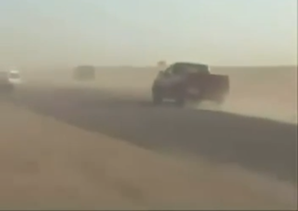 شاهد.. فيديو يوثق لحظة مطاردة الهاربين من السجن المركزي في الكويت