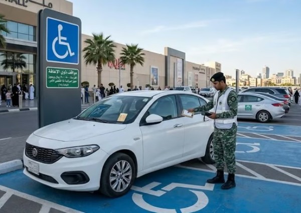 «المرور»: ضبط 2335 مركبة مخالفة وقفت في مواقف ذوي الإعاقة