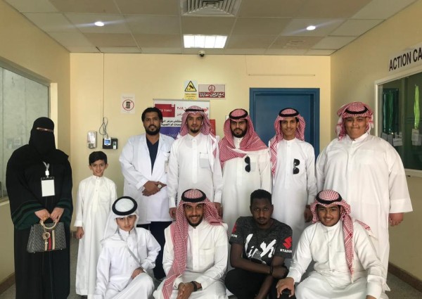 جمعية الثقافة والفنون ولجنة التنمية الاجتماعية الأهلية بين مرضى مستشفى عرعر المركزي