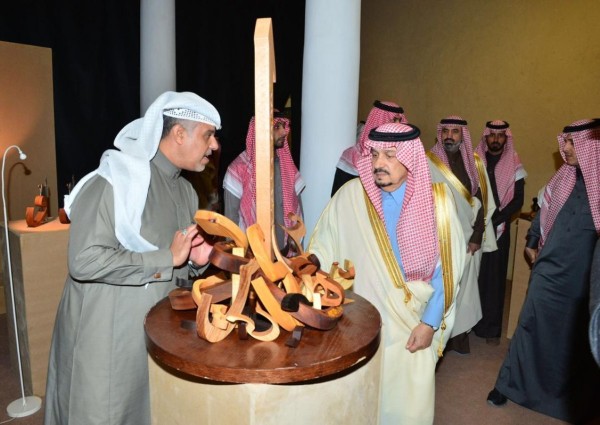 أمير منطقة الرياض يرعى معرض ” تراثنا حبنا ” للفنون التشكيلية الخامس