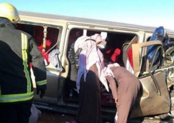 إصابة معلمات نتيجة تصادم حافلتهن وجهاً لوجه مع “جيمس” بحائل