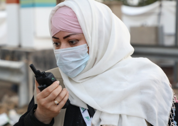 لأول مرة.. معاونات ميدانيات في المشاعر