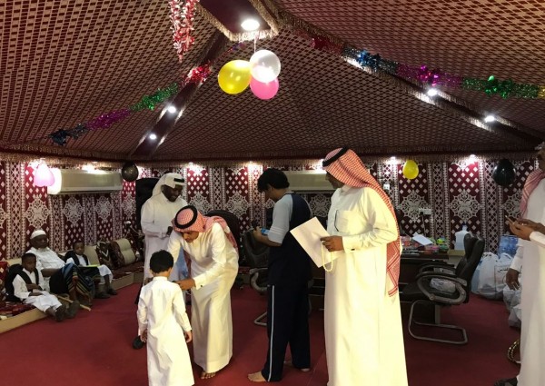 بالصور.. استقبال حافل لطلاب الصف الأول بمدرسة الزبير بن العوام الإبتدائية ببيش