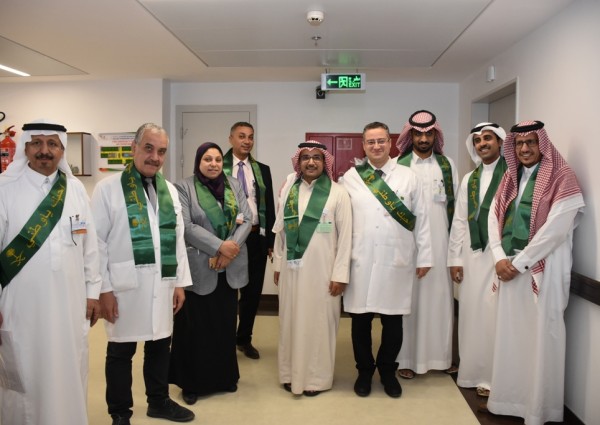 المستشفى السعودي الالماني بعسير يحتفل بيوم الوطن