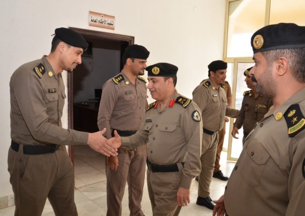 اللواء العصيل يتفقد شرط المحافظات بمنطقة المدينة المنورة